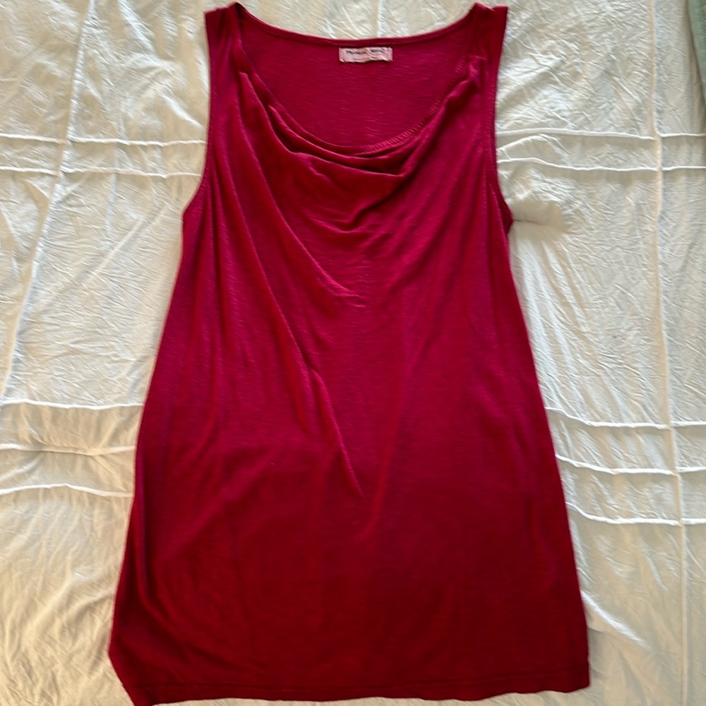 Michael Stars cowl-neck  tank top